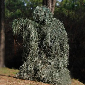 Kurtka Ghillie Suit for Men Lekka biała
