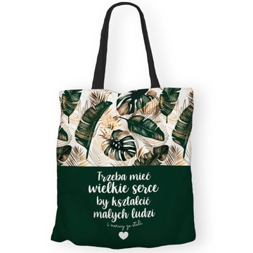 Torba zakupowa Sublix tkanina mix wzorów
