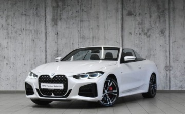 BMW Seria 4 G22-23-26 Cabrio 3.0 M440i 374KM 2023 BMW Seria 4 vat 23, M-Sport PRO, kabrio, ogrzewacz karku, hak, HarmanKardon