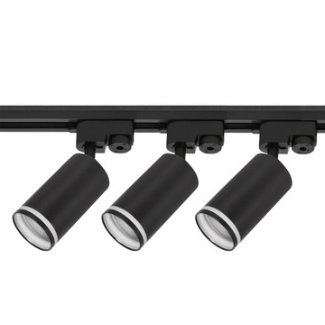 Zestaw Szynoprzewód Szyna 2m + 3x Lampa GU10 LED