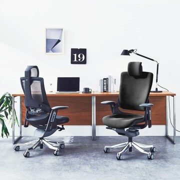 Fotel ergonomiczny WAU 2 Tkanina Biały bl406 Cocoa