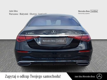 Mercedes Klasa S W223/V223 Sedan 2.9 400d 330KM 2023 Mercedes-Benz S 400 AMG Line/ Skrętna tylna oś / O, zdjęcie 5