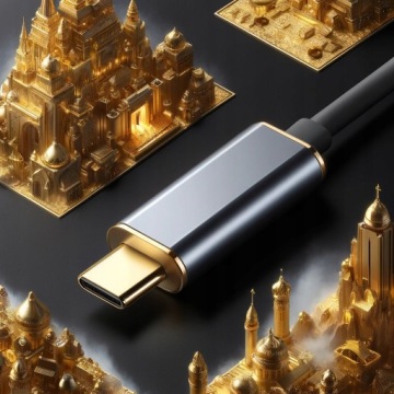 ПОРТ ДИСПЛЕЯ USB-C КАБЕЛЬ-АДАПТЕР-концентратор USB TYPE C DP 8K 60 Гц 2 м