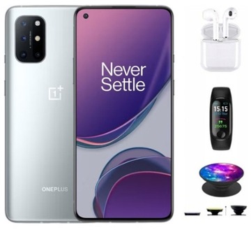 Smartfon OnePlus 8T 12 GB / 256 GB 5G srebrny