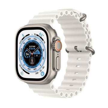 Apple Watch Ultra GPS+LTE 49mm Pasek Ocean Biały