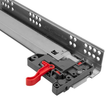 НАПРАВЛЯЮЩАЯ НИЖНЕГО МОНТАЖА GTV MODERN SLIDE L300 ПОЛНОЕ ВЫДВИЖЕНИЕ SOFT CLOSE 3D