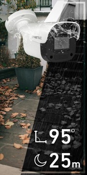 Цифровой IP-мониторинг, 3 камеры, 4 Мп, внешний PoE, встроенный микрофон