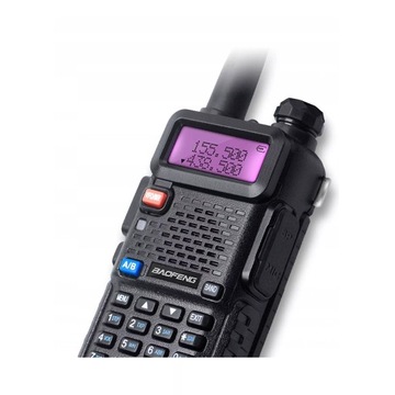 Радиостанция Baofeng UV-5R HT для сканера PKP PSP добровольной пожарной охраны
