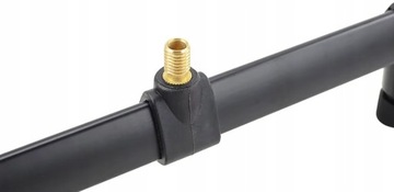 ZESTAW 2xPODPÓRKA TELESKOPOWA 60/115 CM+2X BUZZBAR CZARNY 25CM