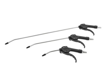 PISTOLET DO PRZEDMUCHIWANIA ZESTAW 3 szt. DŁUGIE