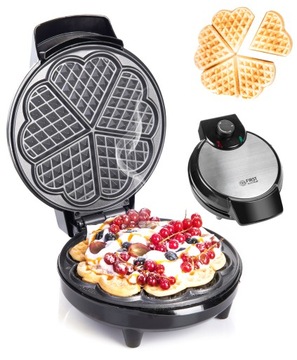 Вафельница HEARTS WAFFLES 5 шт First Austria 700Вт