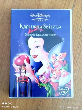 KRÓLEWNA ŚNIEŻKA I 7 KRASNOLUDKÓW DISNEY 1938 !!!