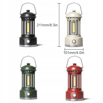 Беспроводная походная лампа Stepless