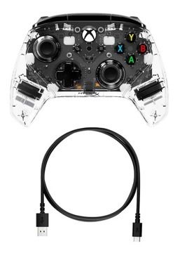 Контроллер HYPERX Clutch Gladiate RGB, прозрачный