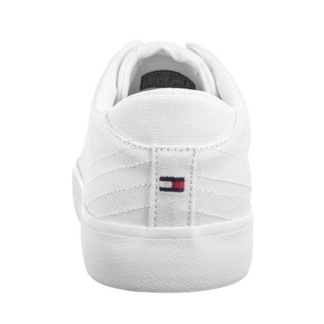 Buty Tenisówki Trampki Męskie Tommy Hilfiger Hi Vulc Low White Białe