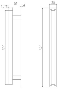 РУЧКА РУЧКА ДЛЯ РАЗДВИЖНЫХ ДВЕРЕЙ LOFT