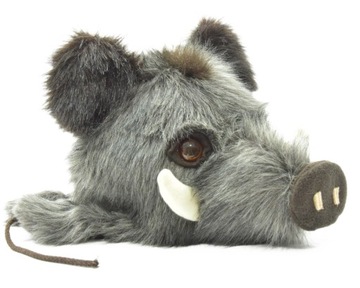 Czapka zimowa zwierzak DZIK - XL