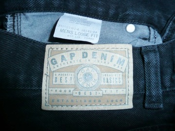 SPODNIE JEANS GAP BEST BASICS W29/L29 -W76/L98 DENIM EXTRA QUALITY COMFORT