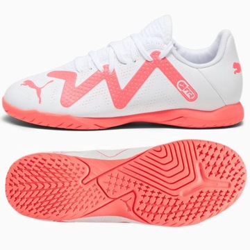 Buty Puma Future Play IT Jr 107393-01 biały 28