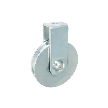 ROLKA METALOWA Z MOCOWANIEM fi 79 mm NA LINKĘ 8 mm