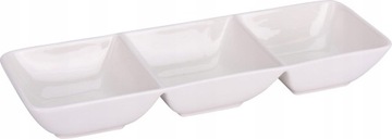 Półmisek porcelanowy na przystawki, dipówki
