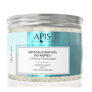 SÓL DO KĄPIELI KRYSTALICZNA Z MORZA MARTWEGO 500g