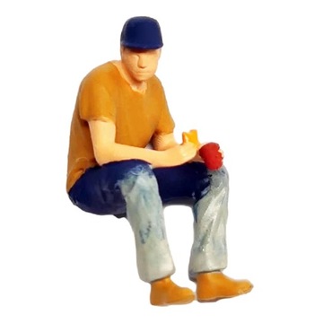 Zestaw 3 Mini 1/64 Figurki Model Sceneria Zró
