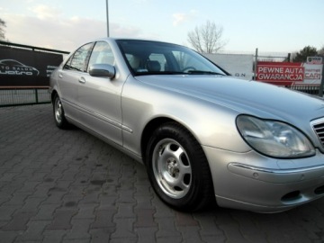 Mercedes Klasa S W220 Sedan 3.2 (320 CDI) 197KM 2002 Mercedes-Benz Klasa S Salon Polska Pelna opcja Niski przebieg 3.2 Diesel, zdjęcie 11