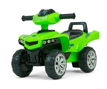 Pojazd Monster Green QUAD Samochód Biegowy XXL