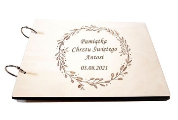Pamiątka Chrztu Świętego, album na zdjęcia,chrzest