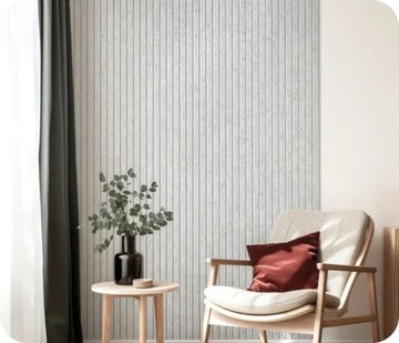 Самоадгезивные войлочные панели LaMella 60x120 см. Светлый серый 42 +pinski