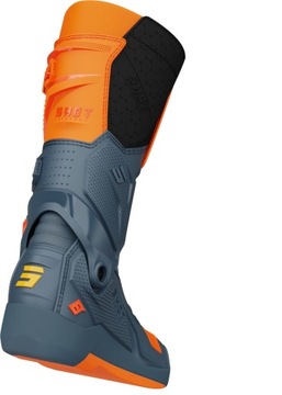 BUTY cross quad zawias SHOT RACE 8 GREY ORANGE 45