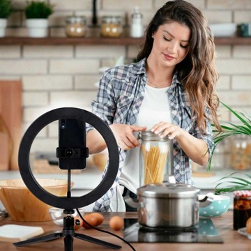 Grundig - Кольцевая лампа для фото, селфи, макияжа