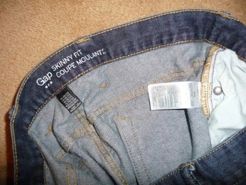 Spodnie dżinsy GAP W36/L34=46,5/107cm jeansy