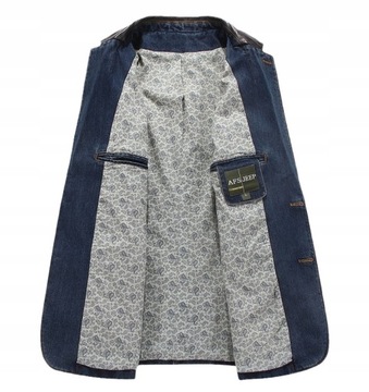 МУЖСКАЯ МОДНАЯ КЛАССИЧЕСКАЯ ДЖИНСОВАЯ КУРТКА