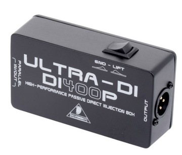 Пассивный DI-бокс Behringer Ultra-DI DI400P