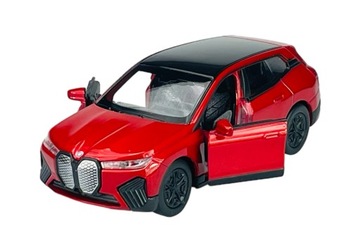WELLY BMW iX I20 CZERWONY 1:34 METALOWY NOWY MODEL SUV
