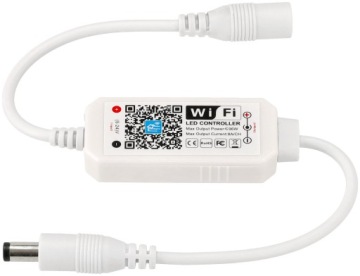 STEROWNIK WIFI TAŚM LED MONO JEDNOKOLOROWEJ KONTROLER ANDROID IOS