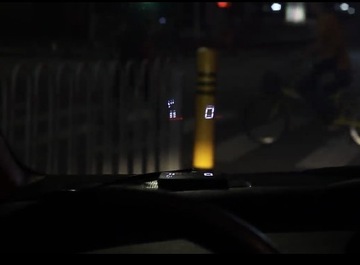 HUD проекционный дисплей для определения скорости автомобиля OBD