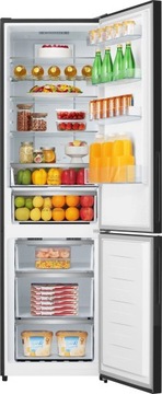 Lodówka HISENSE RB440N4GBE No frost 200.4cm Czarna