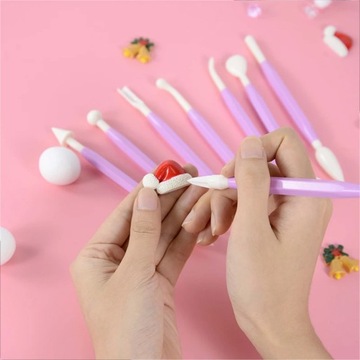 Кондитерский шпатель для моделирования украшения торта 8 шт. #59