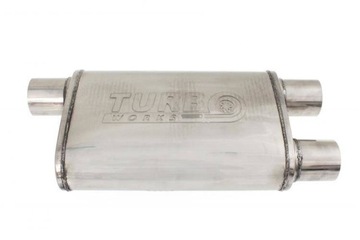 Tłumik Środkowy Tylny 76mm TurboWorks LT 409SS
