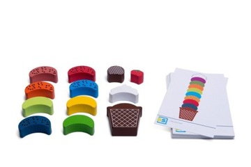 LODY drewniana gra zręcznościowa BUITENSPEEL 4+