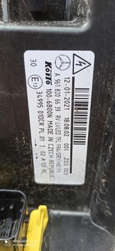 ACTROS MP5 ЛЕВАЯ ПЕРЕДНЯЯ ФАРА КСЕНОНОВАЯ СВЕТОДИОДНАЯ ЕВРОПА