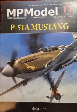 MPModel samolot P-51A Mustang