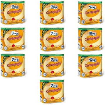 RĘCZNIK PAPIEROWY KUCHENNY FOXY CARTAPAGLIA do produktów smażonych 20 rolek