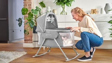 KINDERKRAFT детская кроватка LOVI GREY 13503