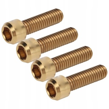4 ЗОЛОТЫХ ВИНТА ДЛЯ ТОРМОЗНОГО ДИСКА M6X20MM
