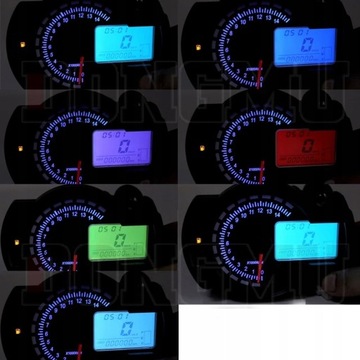 ЖК-счетчик тахометра универсальный для мотоцикла