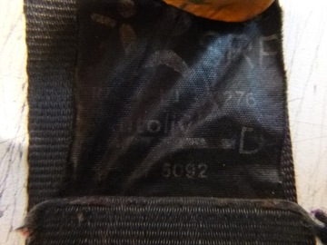 Ремень безопасности + преднатяжитель передний правый Renault Megane II 05